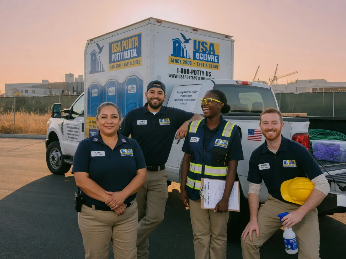 Portable Toilet Rental company in Roanoke, IL